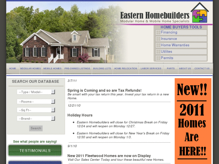 www.easternmobilehomes.net