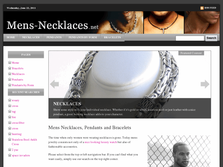 www.mens-necklaces.net