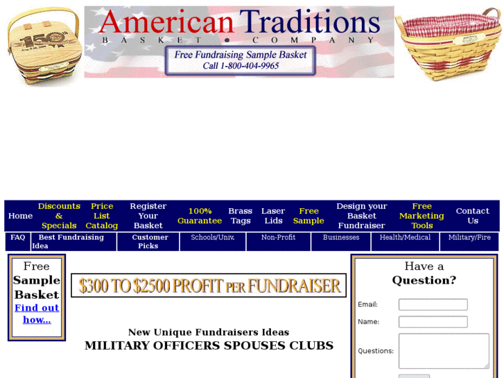 www.militaryfundraisers.com