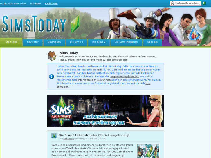 www.simstoday.de