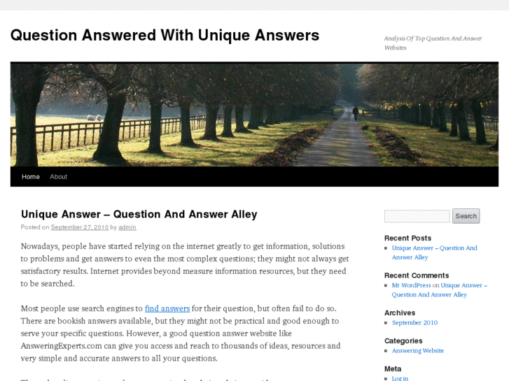 www.uniqueanswer.com