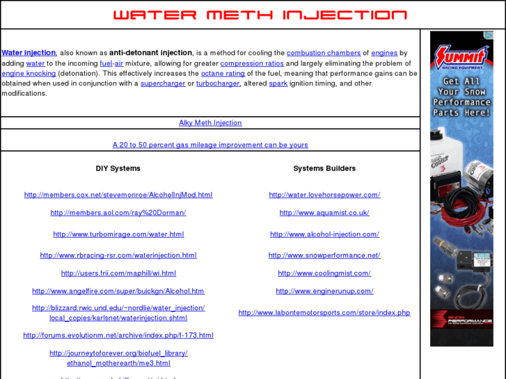 www.watermethinjection.com