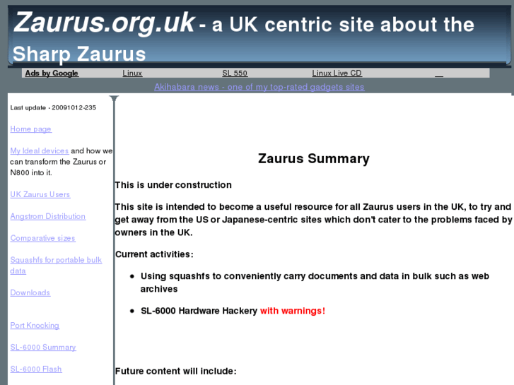 www.zaurus.org.uk