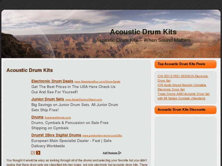 www.acousticdrumkits.net