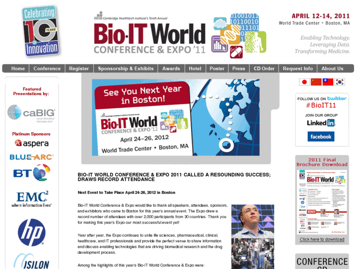 www.bio-itworldexpo.com