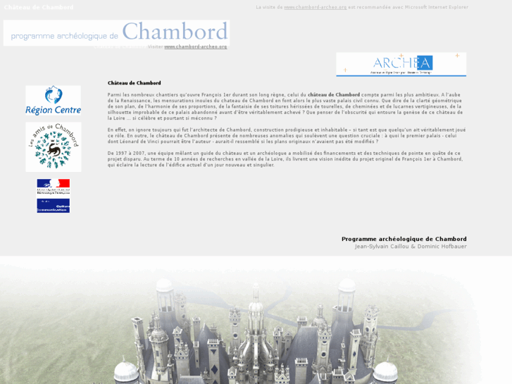 www.chambord-archeo.org