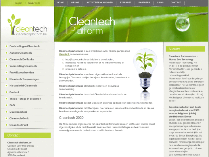 www.cleantechplatform.be