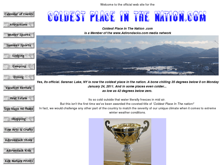 www.coldestplaceinthenation.com