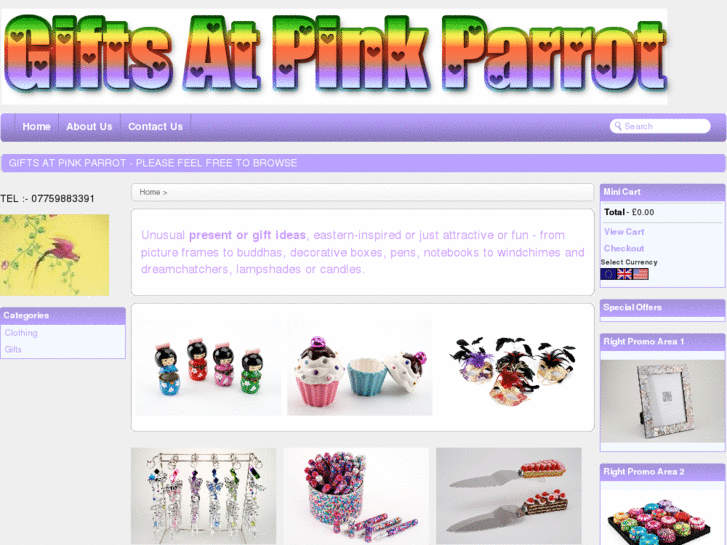 www.giftsatpinkparrot.com