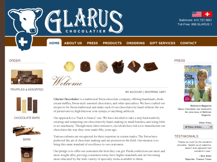 www.glaruschocolate.com