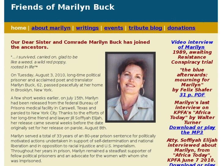 www.marilynbuck.com