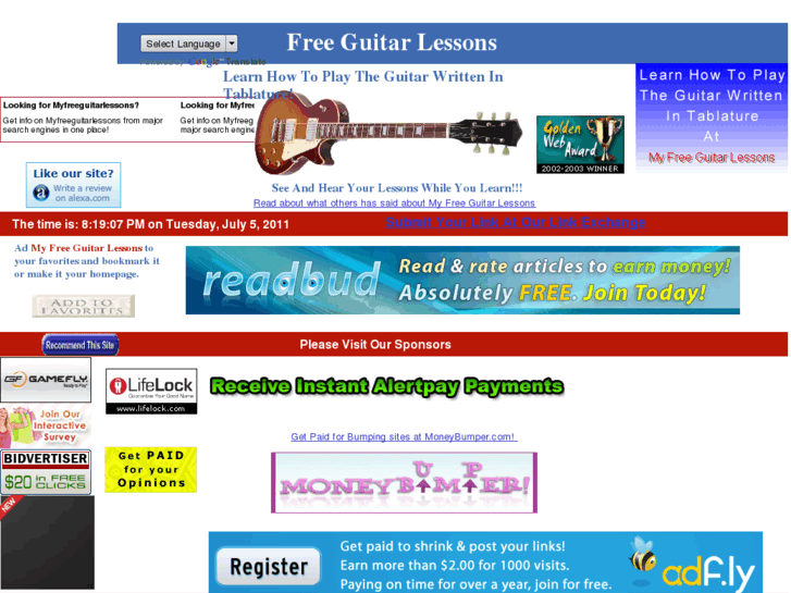 www.myfreeguitarlessons.com