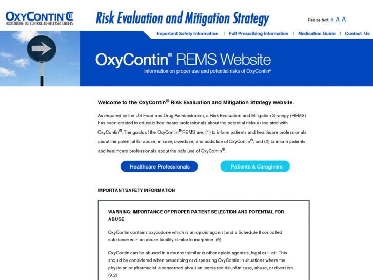 www.oxycontinrems.com