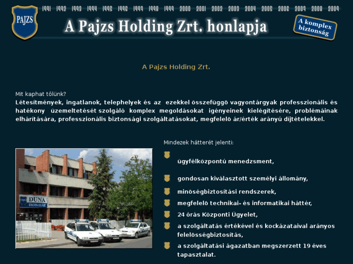 www.pajzsholding.hu