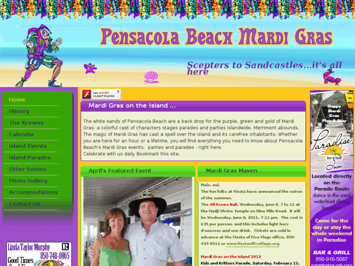 www.pensacolabeachmardigras.com