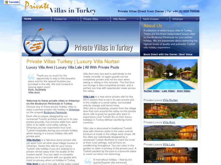 www.privatevillasturkey.com