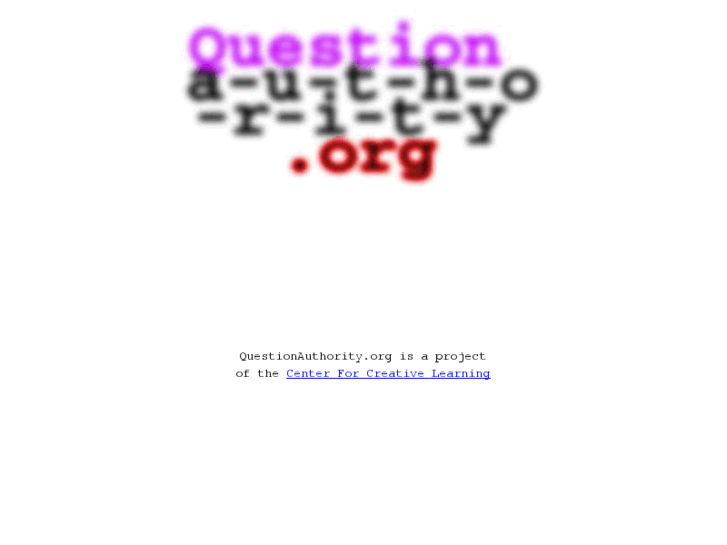 www.questionauthority.org