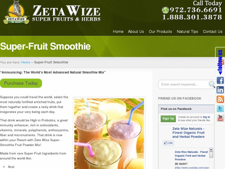 www.supersmoothiemix.com