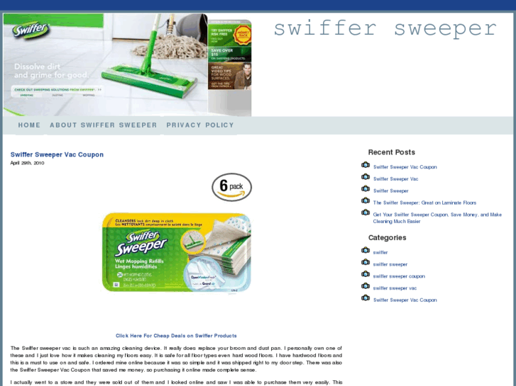 www.swiffersweeper.net