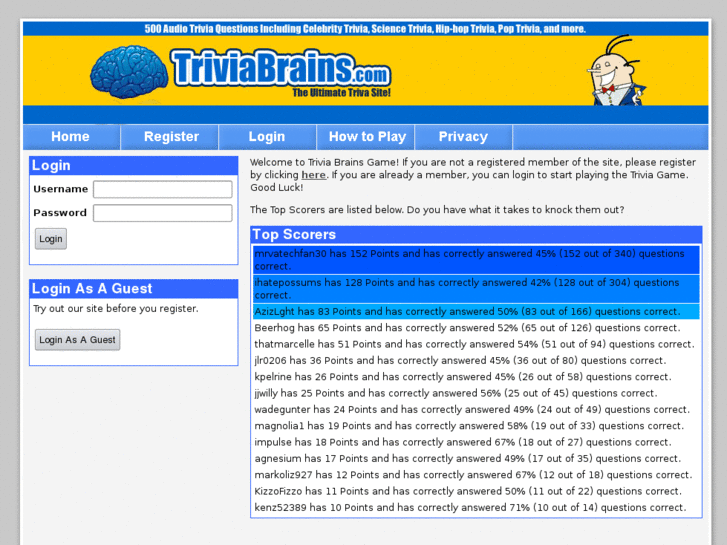 www.triviabrains.com