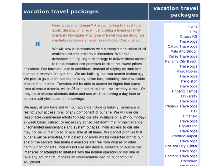 www.vacation-travel-packages.com