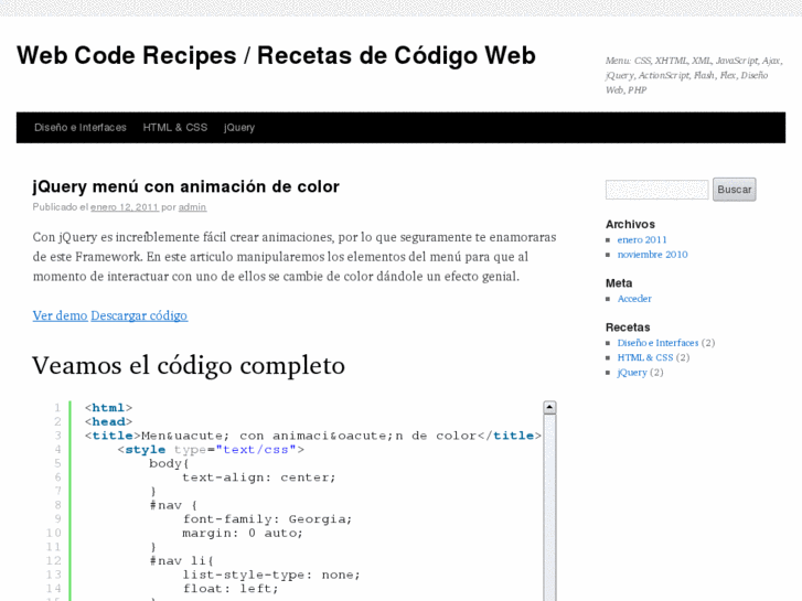 www.webcoderecipes.com