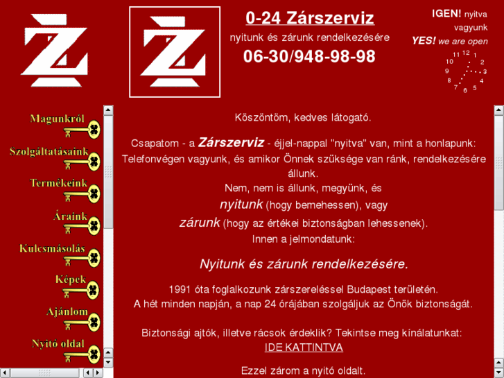 www.zarszerviz.hu