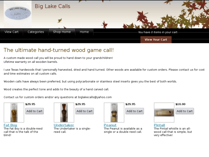 www.biglakecalls.com