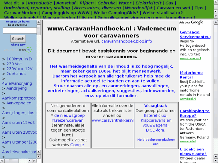 www.caravanhandboek.nl