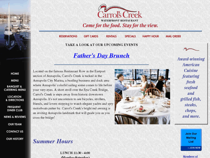 www.carrolscreekrestaurant.com