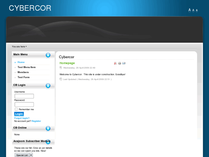 www.cybercor.co.uk