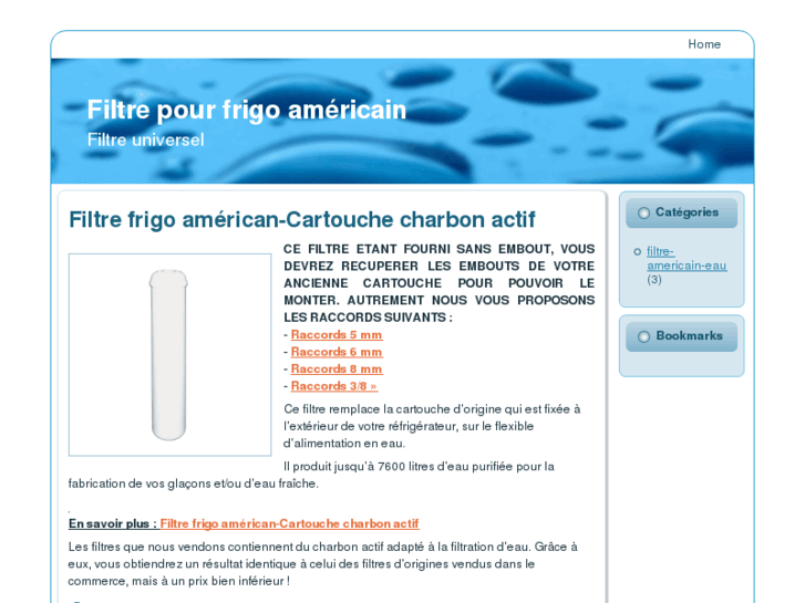 www.filtre-frigo-americain-eau.com