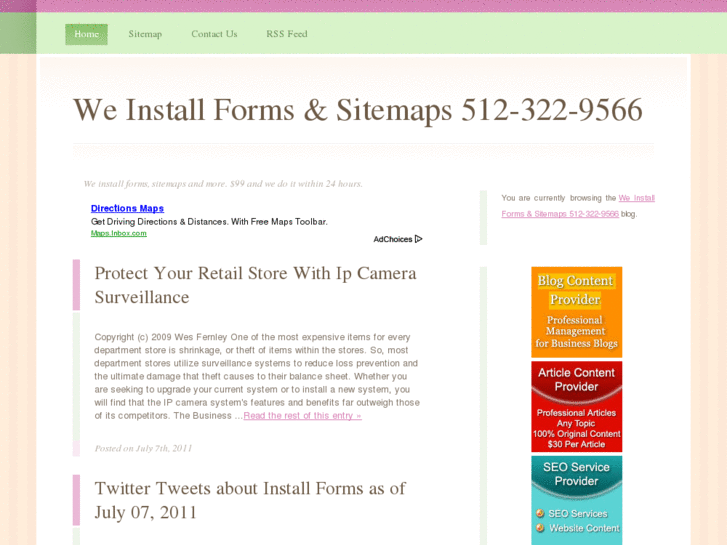 www.formsandsitemaps.com