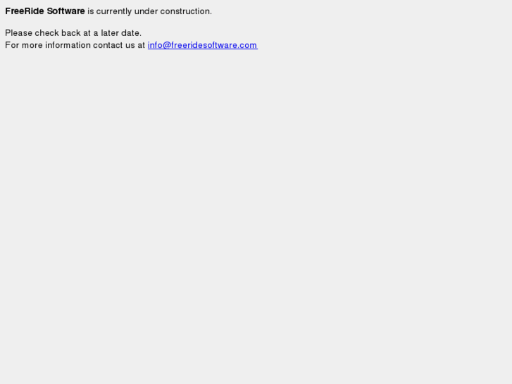 www.freeridesoftware.net