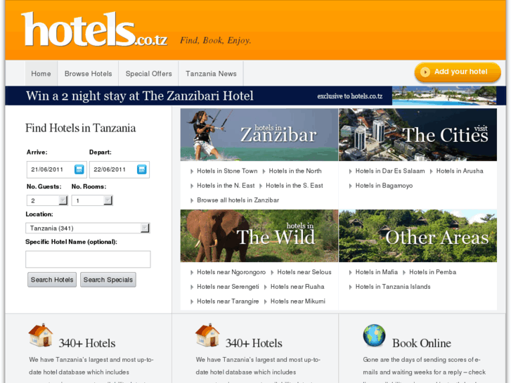 www.hotels.co.tz