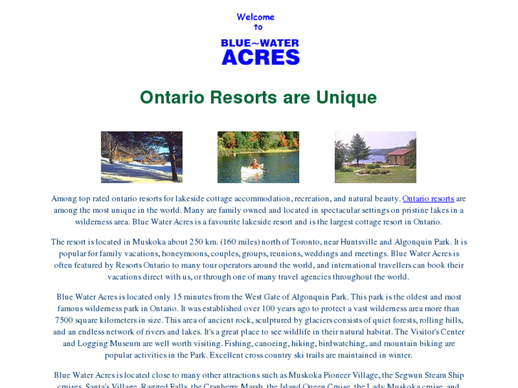 www.ontario-resorts.net