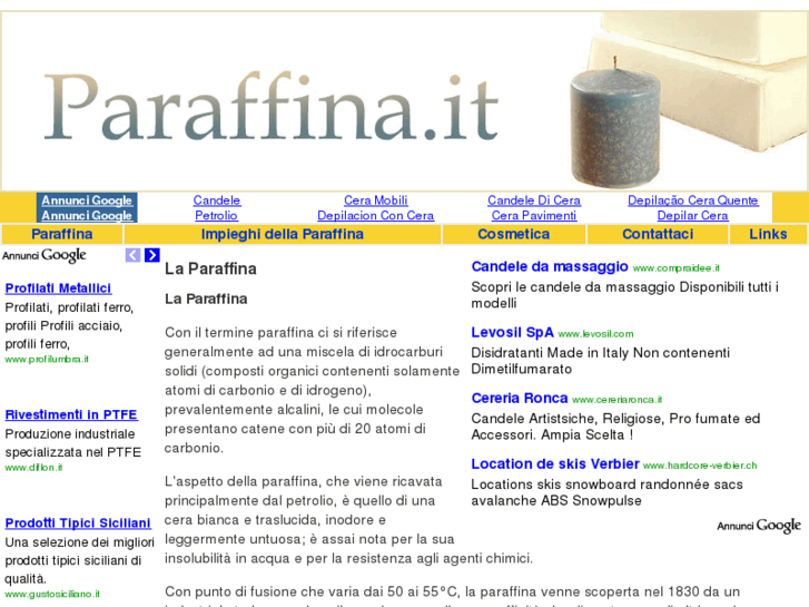 www.paraffina.it