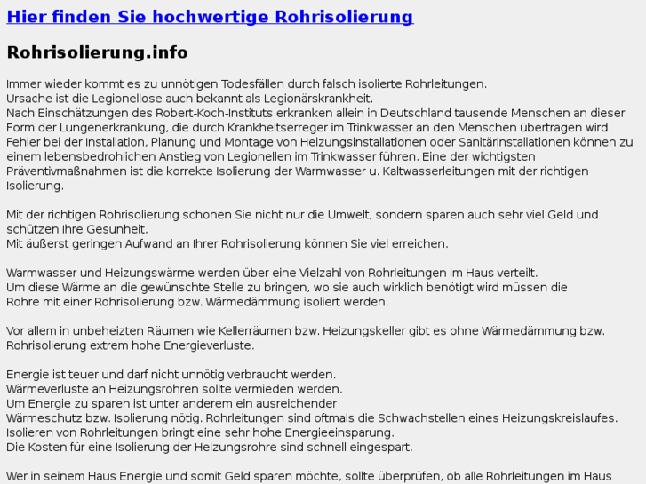 www.rohrisolierung.info