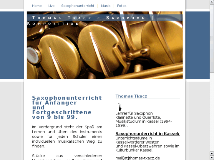 www.saxophonunterricht-kassel.de