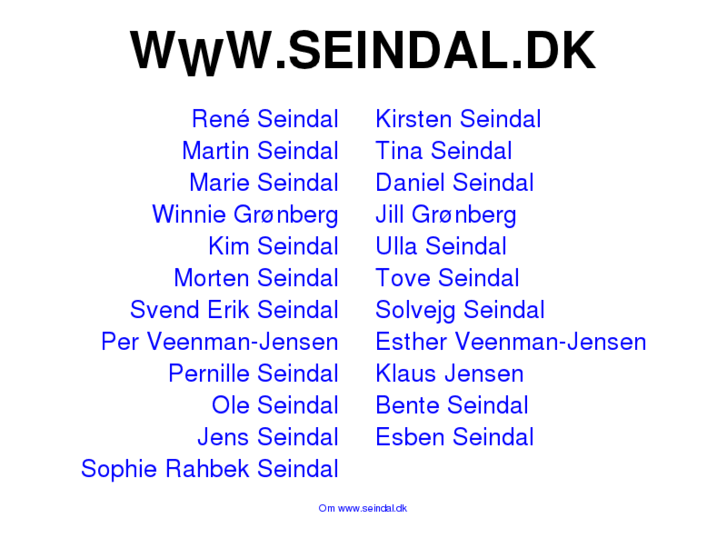 www.seindal.dk