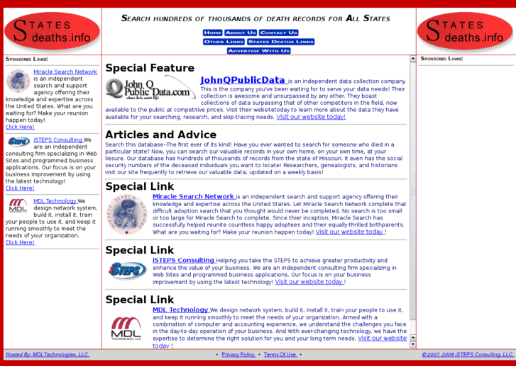 www.statesdeaths.info