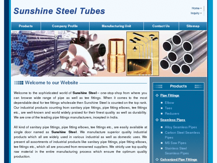 www.sunshinesteeltubes.com