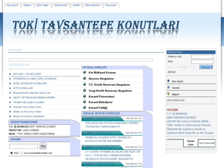 www.tavsantepekonutlari.com