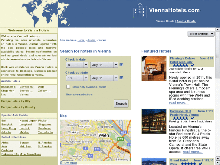 www.viennahotels.com