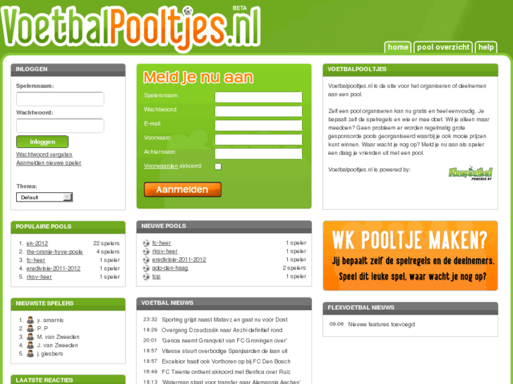 www.voetbalpooltjes.com