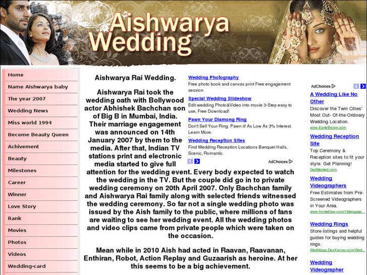 www.aishwarya-wedding.com