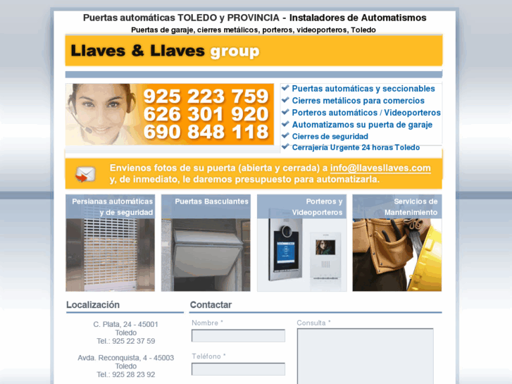 www.automatismostoledo.es