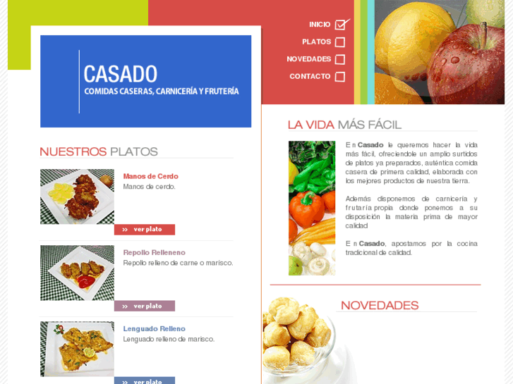 www.comidascaserascasado.com