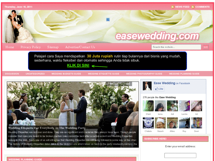 www.easewedding.com