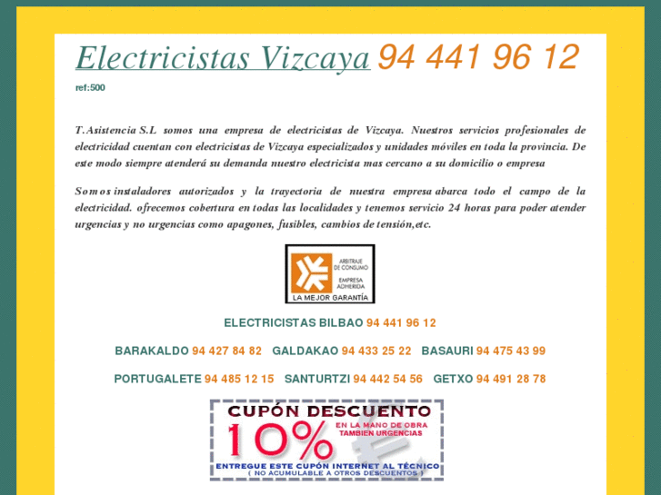 www.electricistasvizcaya.com